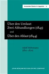 Book cover of 'Über den Umlaut: Zwei Abhandlungen' (Carlsruhe, 1843) and 'Über den Ablaut' (Carlsruhe, 1844) by Unknown