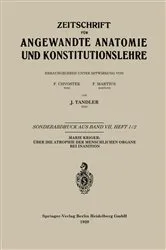 Book cover of Über die Atrophie der Menschlichen Organe bei Inanition by Marie Krieger