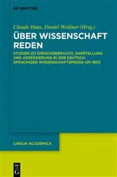 Book cover of Über Wissenschaft reden by Claude Haas