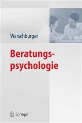 Book cover of Beratungspsychologie by Petra Warschburger