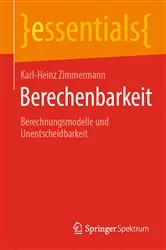 Book cover of Berechenbarkeit by Walter Felscher