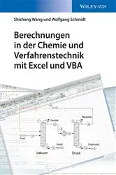 Book cover of Berechnungen in der Chemie und Verfahrenstechnik mit Excel und VBA by Wolfgang Schmidt