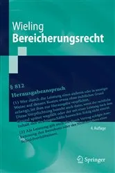 Book cover of Bereicherungsrecht (4th ed.) by Hans Josef Wieling
