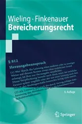 Book cover of Bereicherungsrecht (6th ed.) by Hans Josef Wieling