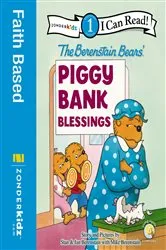 Book cover of Berenstain Bears' Piggy Bank Blessings by Stan Berenstain