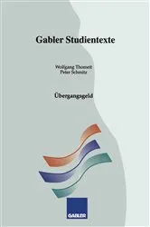 Book cover of Übergangsgeld by Wolfgang Thomeit