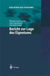 Book cover of Bericht zur Lage des Eigentums by Thomas von Danwitz