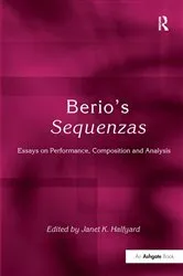 Book cover of Berio's Sequenzas by Janet K. Halfyard