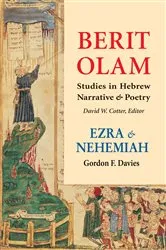 Book cover of Berit Olam: Ezra and Nehemiah by Gordon   F. Davies