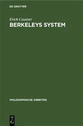Book cover of Berkeleys System by Erich Cassirer