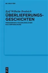 Book cover of Überlieferungsgeschichten by Rolf Wilhelm Brednich