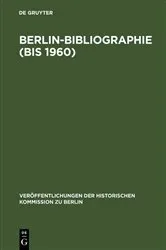 Book cover of Berlin-Bibliographie (bis 1960) by Hans Zopf