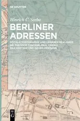 Book cover of Berliner Adressen by Hinrich C. Seeba