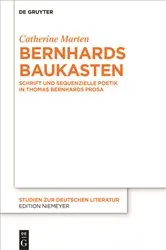 Book cover of Bernhards Baukasten by Catherine Marten