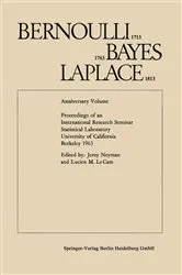 Book cover of Bernoulli 1713 Bayes 1763 Laplace 1813 by Jerzy Neyman