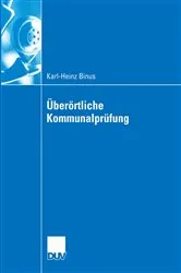 Book cover of Überörtliche Kommunalprüfung by Karl-Heinz Binus