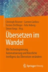 Book cover of Übersetzen im Wandel by Christoph Rösener