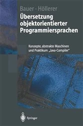 Book cover of Übersetzung objektorientierter Programmiersprachen by Bernhard Bauer