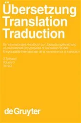 Book cover of Übersetzung - Translation - Traduction. 3. Teilband by Harald Kittel