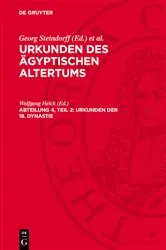 Book cover of Übersetzung zu den Heften 17–22 by Wolfgang Helck
