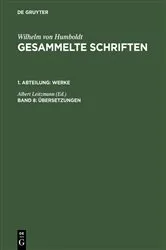 Book cover of Übersetzungen by Albert Leitzmann