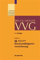 Book cover of Berufsunfähigkeitsversicherung §§ 172-177 by Unknown