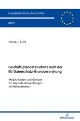 Book cover of Beschaeftigtendatenschutz nach der EU-Datenschutz-Grundverordnung by Unknown