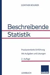 Book cover of Beschreibende Statistik (2nd ed.) by Günther Bourier