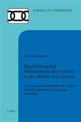 Book cover of Beschreibung und Wahrnehmung des Fremden in der rabbinischen Literatur by Hanspeter Ernst