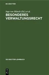 Book cover of Besonderes Verwaltungsrecht (7th ed.) by Unknown