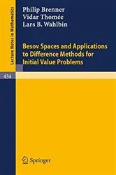 Book cover of Besov Spaces and Applications to Difference Methods for Initial Value Problems by P. Brenner
