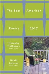 Book cover of Best American Poetry 2017 by David Lehman