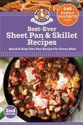 Book cover of Best-Ever Sheet Pan and Skillet Recipes (2nd ed.) by Gooseberry Patch
