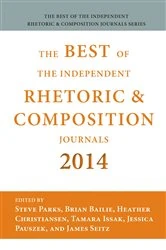 Book cover of Best of the Independent Journals in Rhetoric and Composition 2014 by Steve Parks