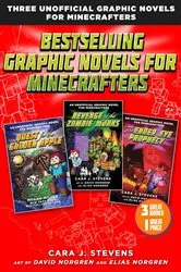 Book cover of Bestselling Graphic Novels for Minecrafters (Box Set) by Megan Miller