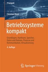 Book cover of Betriebssysteme kompakt (4th ed.) by Christian Baun