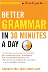 Book cover of Better Grammar in 30 Minutes a Day by Unknown