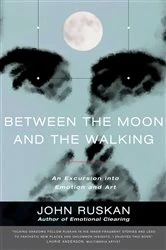 Book cover of Between the Moon and the Walking by John Ruskan