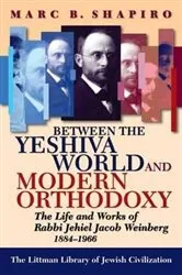 Book cover of Between the Yeshiva World and Modern Orthodoxy by Marc B. Shapiro