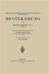 Book cover of Bevölkerung by Harald Wright