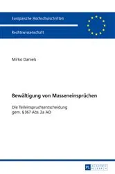 Book cover of Bewaeltigung von Masseneinspruechen by Mirko Daniels