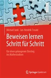 Book cover of Beweisen lernen Schritt für Schritt by Michael Junk