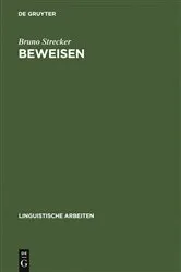Book cover of Beweisen by Bruno Strecker