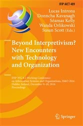 Book cover of Beyond Interpretivism? New Encounters with Technology and Organization by Lucas Introna