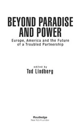 Book cover of Beyond Paradise and Power by Tod Lindberg