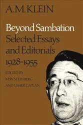 Book cover of Beyond Sambation by A.M. Klein