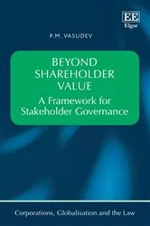 Book cover of Beyond Shareholder Value by P. M. Vasudev