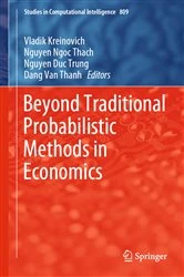 Book cover of Beyond Traditional Probabilistic Methods in Economics by Vladik Kreinovich