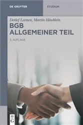 Book cover of BGB Allgemeiner Teil (3rd ed.) by Unknown