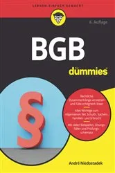 Book cover of BGB für Dummies (6th ed.) by Unknown